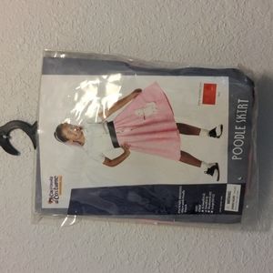 California Costumes Poodle Girl Skirt Size Small (6-8)